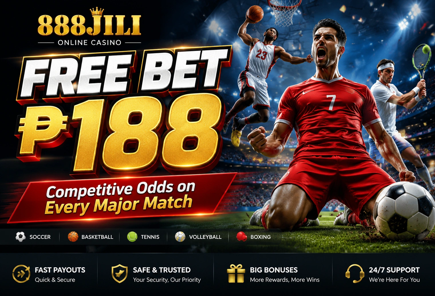 Sports betting hero image for Filipino fans